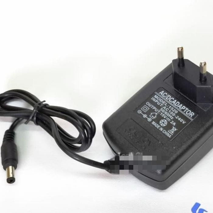 Adaptor Power Supply Dc 15Volt 15V 15 Volt 2A 2Ampere 2 Ampere Bagus