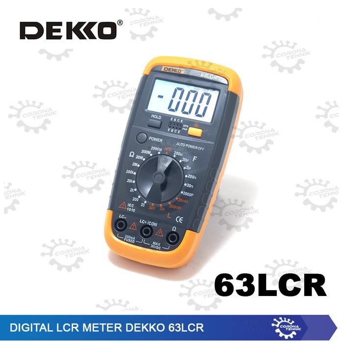 Digital Lcr Meter Dekko 63Lcr