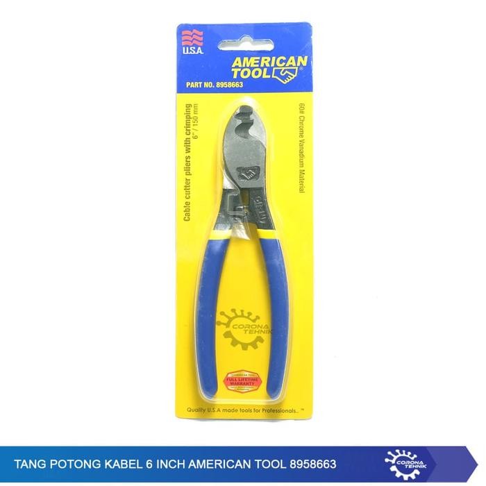 Tang Potong Kabel 6 Inch American Tool 8958663
