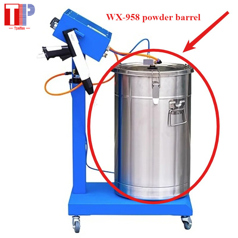 Plastic spraying machine powder electrostatic plastic spraying machine WX-958 powder barrel