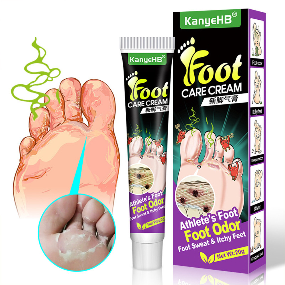 Foot Beriberi Treatment Cream For Foot Odor Tinea Pedis Anti-itch Inhibits Fungus Athlete Foot Care