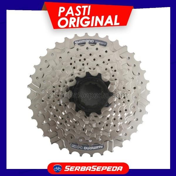 Cassette Sepeda - Shimano Cassette Hg201 9 Speed 11-36T