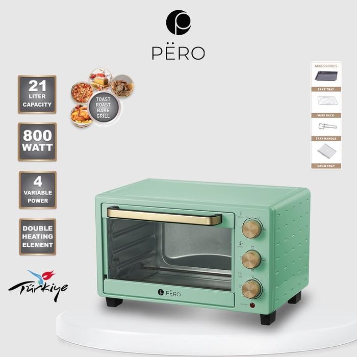 [Allthebest] [PROMO 6.6] Pero Multifunction Oven 21L / Oven Listrik Watt Rendah