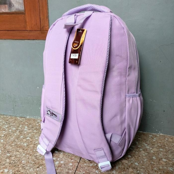 Tas Ransel Backpack Anak Perempuan Silver Girl Original Polos Fashion