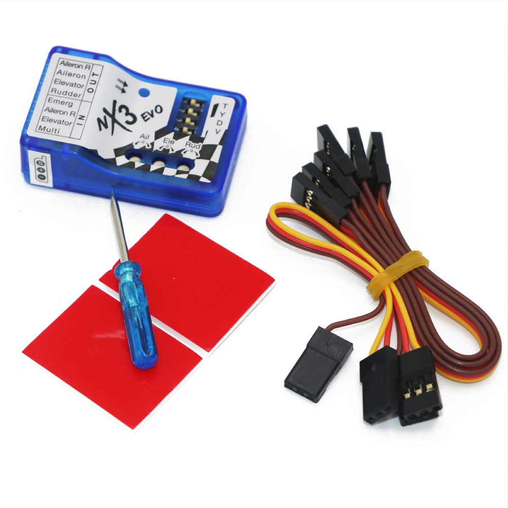 Fixed-wing flight gyro balancer NX3 EVO Flight Controller Board Stabilization Controller For 3D 2D f