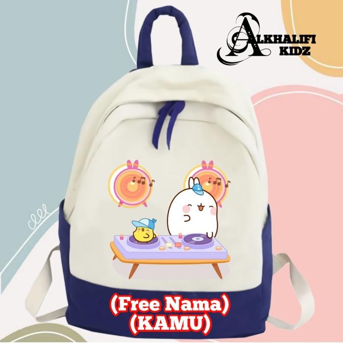 Tas Anak Motif Molang Ransel Sekolah Anak SD
