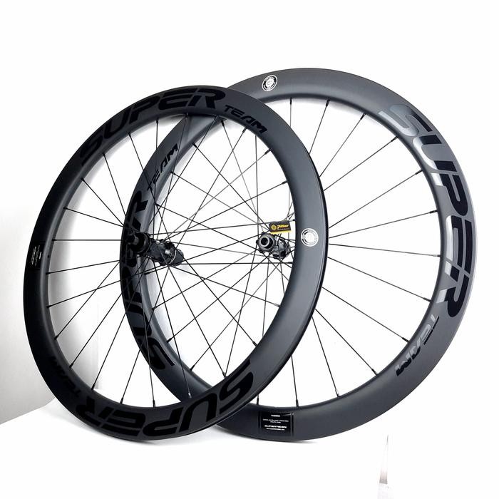 Superteam Disc Brake Custom Series - Wheelset Carbon 700C Gratis Ongkir