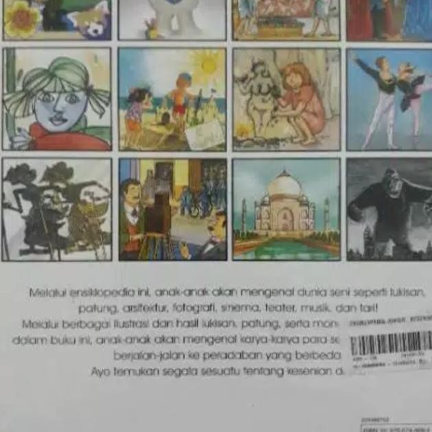 Buku Ensiklopedia Junior Kesenian Original Murah