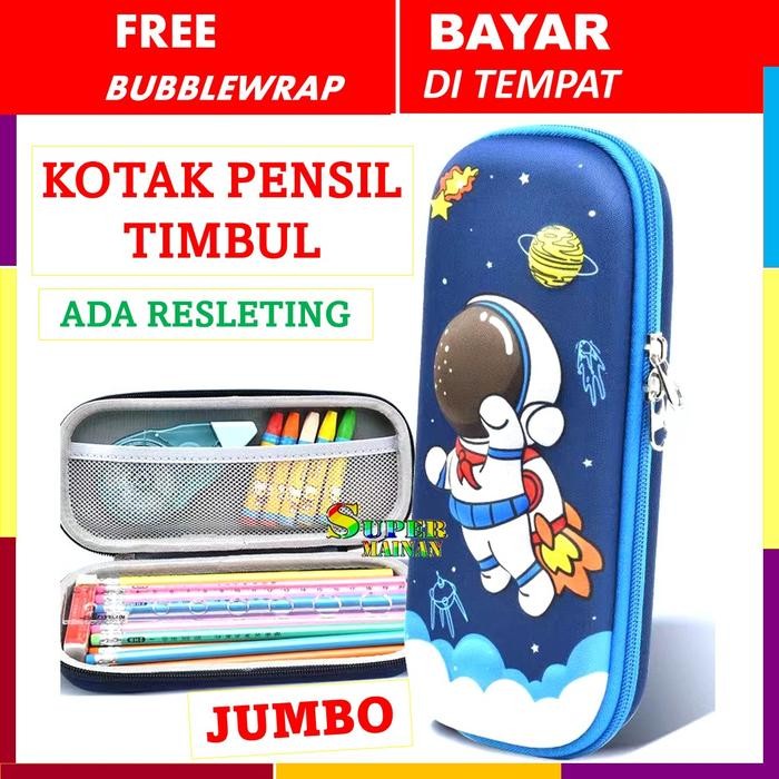 

tempat pensil anak laki laki kotak pensil anak perempuan 3d pencil case aesthetic multifungsi viral