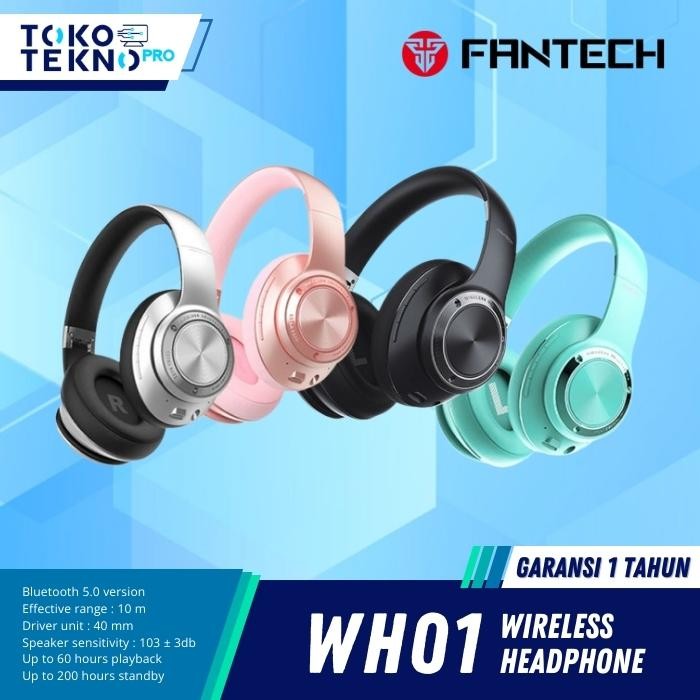 Fantech WH01 / WH-01 Wireless Bluetooth Gaming Headset