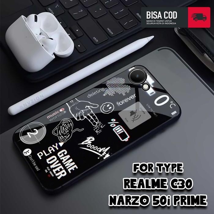 (Expert) Case Realme C30 / Realme C30S / Narzo 50i Prime - MOTIF [NASA TICKET]