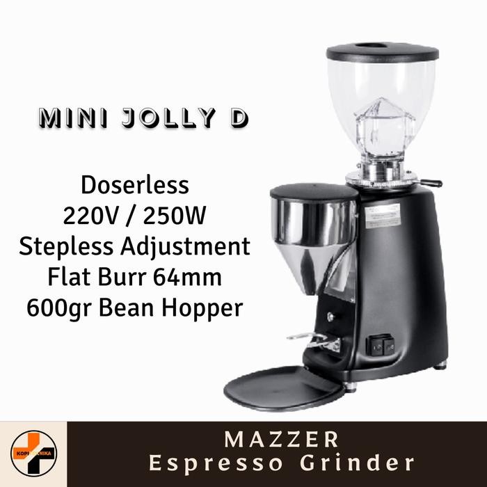 Espresso Grinder Mazzer Mini D Doserless Resmi
