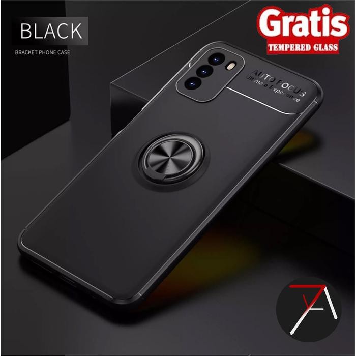 Xiaomi Poco M3 PocoM3 Invisible I Ring iRing Soft Case Cover TPU