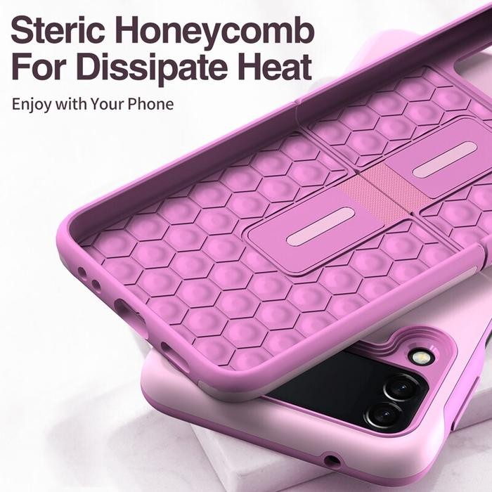 Shockproof iRing Soft SAMSUNG Z FLIP 3 - Z FLIP3 Ring Case Casing