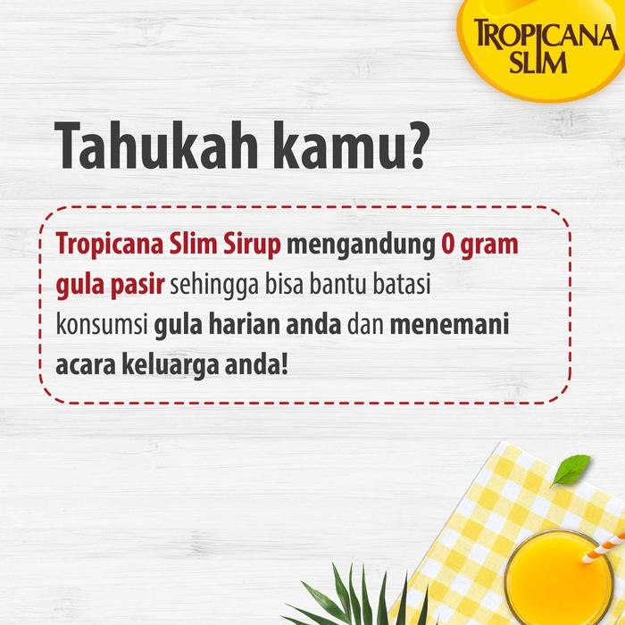 

Twin Pack: Tropicana Slim Sirup Leci 750Ml Gratis Ongkir