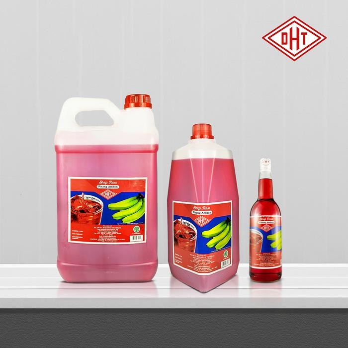 

Dht Sirup Rasa Pisang Ambon 5Liter - Sirup Khas Makassar Gratis Ongkir