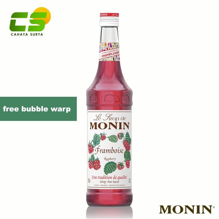 

Monin Syrup/Sirup - Raspberry Syrup 700 Ml Gratis Ongkir
