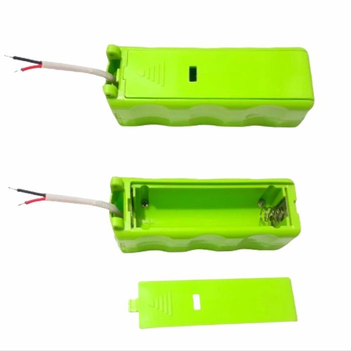 (Allthebest) holder batre 18650 tempat batre 18650 plus tutup