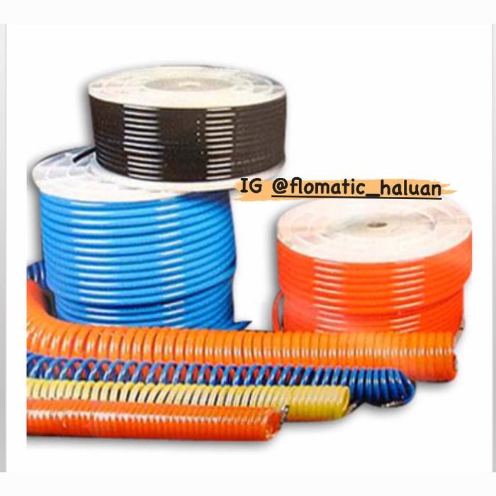 Selang lyurethane 10x6,5mm DPC Type : PU 10x6,5mm (1Roll=100meter)
