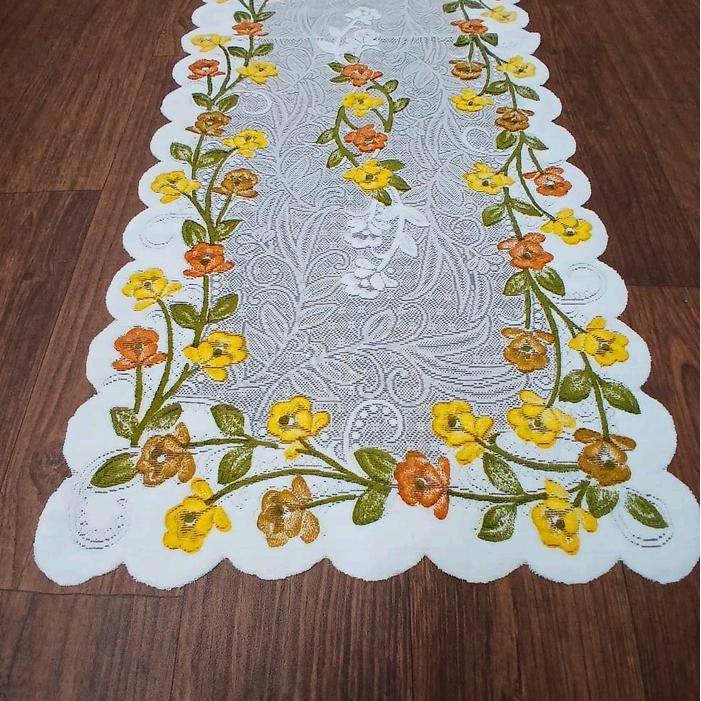 mit taplak meja ruang tamu loper