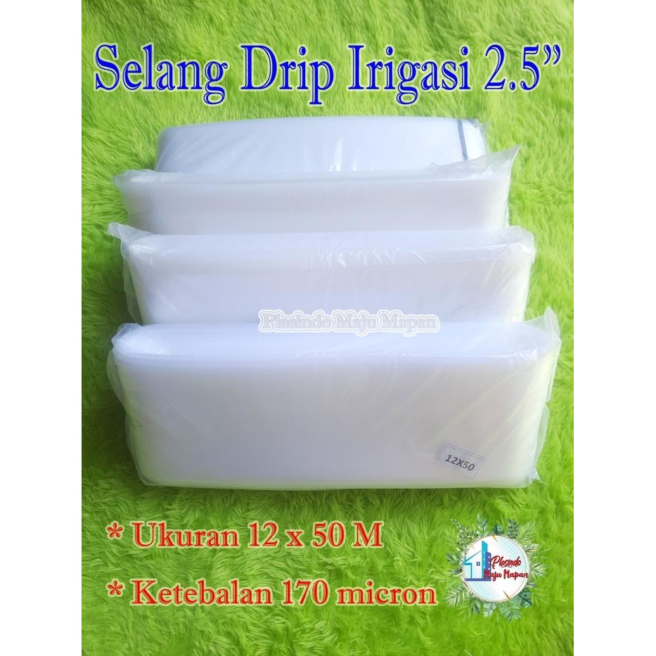 PREMIUM Selang irigasi sawah 2,5" / Selang plastik sawah / Selang drip irigasi