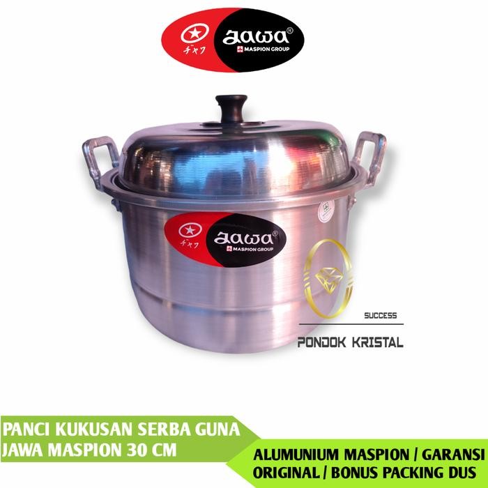 PREMIUM Panci Kukus Jawa Maspion / Kukusan Nasi / Panci Jawa Alumunium Maspion