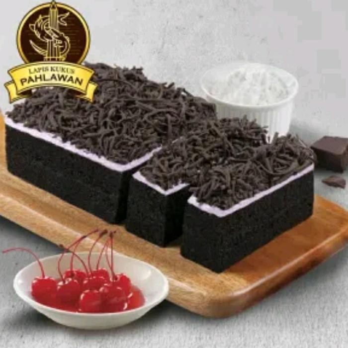 PREMIUM lapis kukus pahlawan varian blackforest