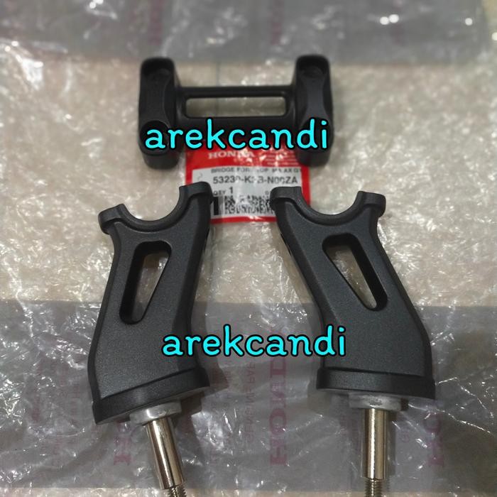 PREMIUM reiser raiser dudukan stang stir ster cb 150 x cb150x ori ahm