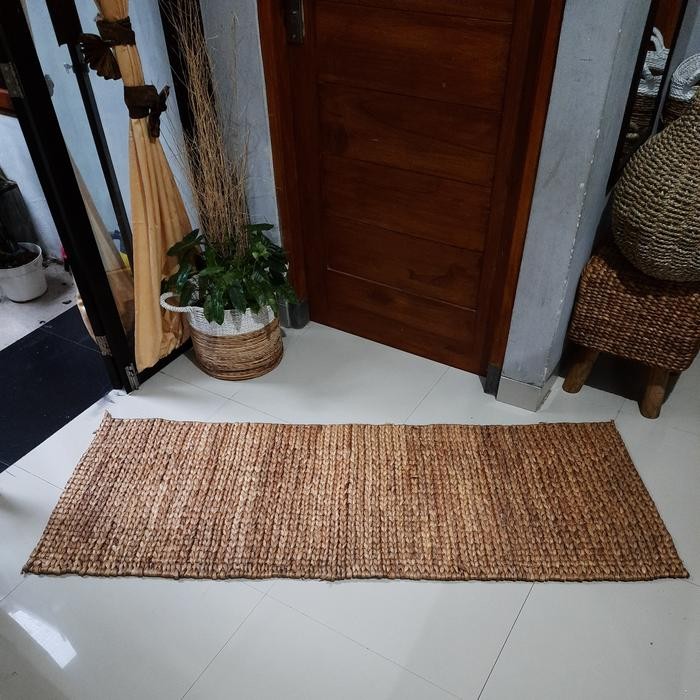 PREMIUM Karpet Kotak Anyaman Enceng Gondok.