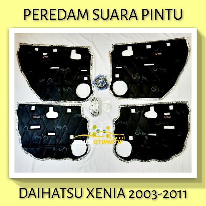 PREMIUM DAIHATSU XENIA 2003-2011 Peredam Suara Pintu Aksesoris Mobil VTECH Ori