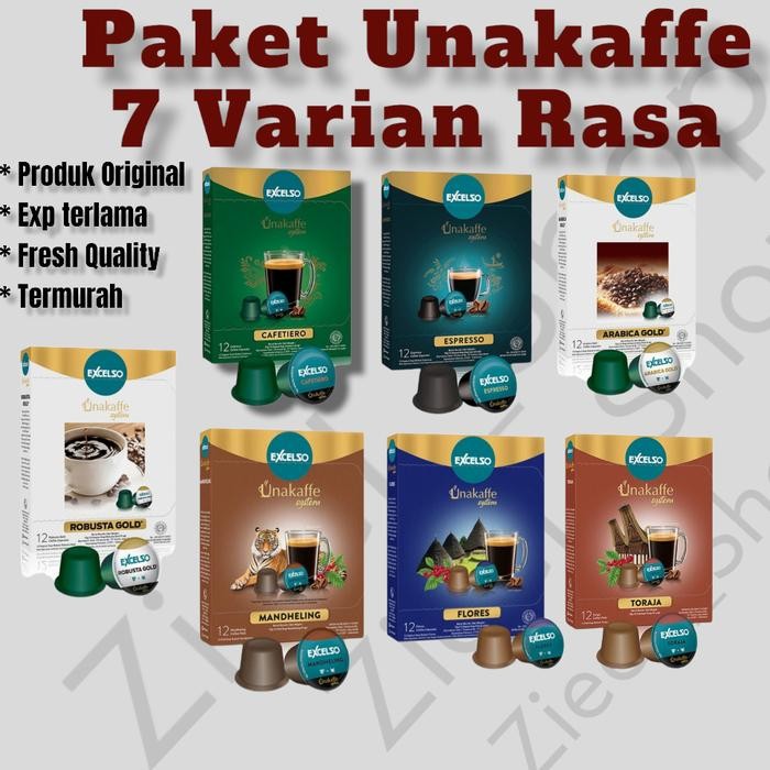 

MARI MILIKI- PAKET KOPI UNAKAFFE 7 VARIAN