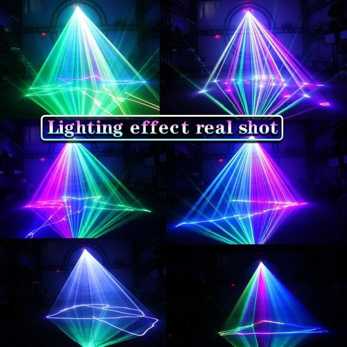 LAMPU SOROT LASER LIGHTING DISCO PANGGUNG DJ DISKO RGB DMX