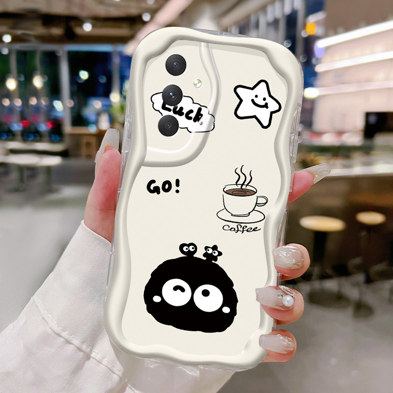 Casing Hp Untuk Samsung Galaxy A54 5G A34 5G A33 5G A53 5G A73 5G Case Casing Kasus Bola Rambut Hita