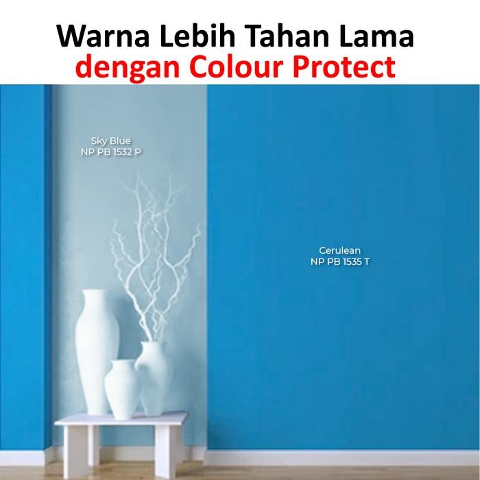 CAT TEMBOK EKSTERIOR INTERIOR NIPPON PAINT VINILEX BASE PASTEL 5KG 25