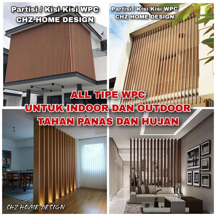 KISI KISI WPC / PARTISI WPC / KAYU ASRI / PEMBATAS RUANGAN MINIMALIS