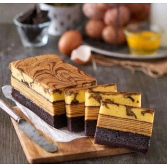 

Loyang Gandeng Sekat 3 Cetakan Bolu Lapis Surabaya Cake Brownies Loyang Brownis Kitchenware