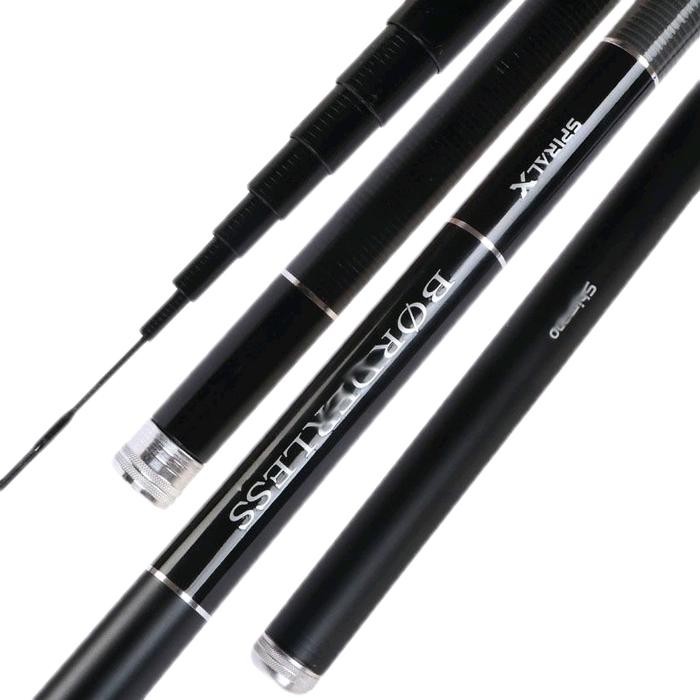 joran tegek borderless gla-plus ruas pendek 80cm bonus ujung solid kuat kaku dan ringan Pancing Ikan