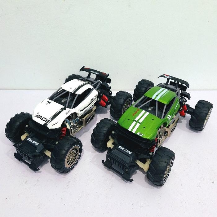 [Capt] Mainan Anak Rc Mobil Off Road Bahan Metal ~ Rc Metal High Speed P Ban