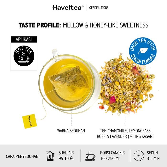 

Haveltea Sleep Teh Indonesia Bunga Chamomile Tea Pengantar Tidur