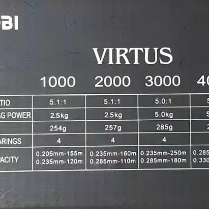 Reel Ryobi Virtus 1000