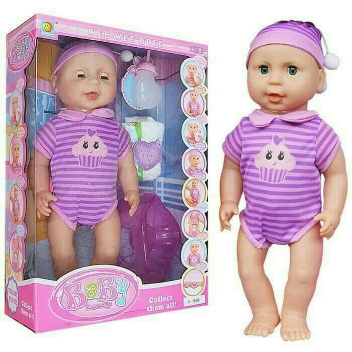 Boneka Bayi Bisa Pipis, Nangis, Dll