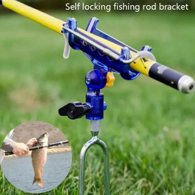 Bracket Dudukan Joran Pancing Otomatis Stand Joran Pancing Penyangga Joran Pancing Berkualitas
