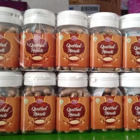 TOP" WASHFAH QUSTHUL HINDI KAPSUL QUSTUL HINDI 45 KAPSUL