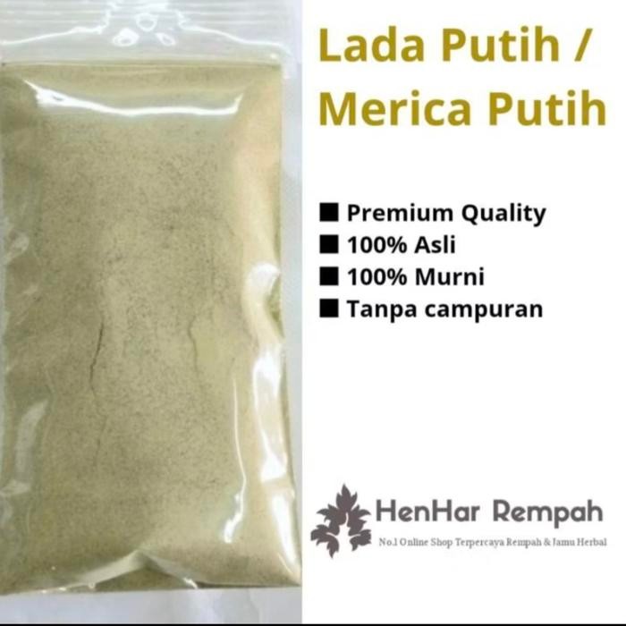 

[Garansi 100% Asli] 1 Kg Lada Putih Bubuk / Merica Putih Bubuk