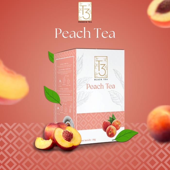

Diskon T3 Teh Hitam Celup Persik (Peach Black Tea) - Menyegarkan, Menghidrasi, & Kaya Vitamin A & C
