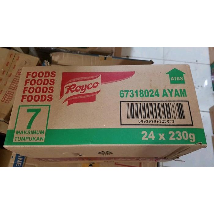 

Royco Ayam / Sapi DUS 230gr [ 1 Dus / 24 pcs ]