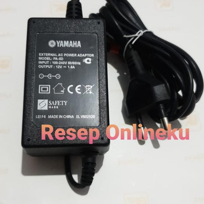 Adaptor Keyboard Yamaha PSR 740 PSR 730 PSR 630 PSR 350 Power