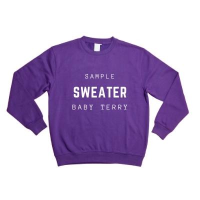 KAIN BAHAN RIB JAKET RIB BUR SPANDEX COTTON WARNA TUA KODE 1367