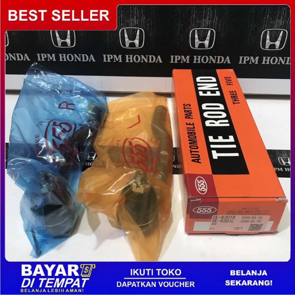 FREE ONGKIR TIE ROD HONDA JAZZ GD3 CITY GD8 555 BRAND BISA COD