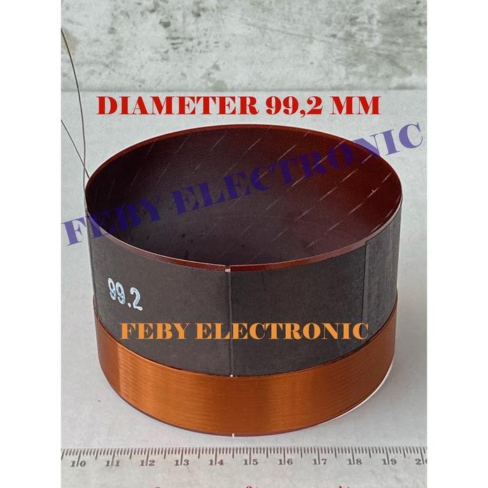 [Expert] Spol speaker 99,2mm voice speaker spool spul speaker 4 inch